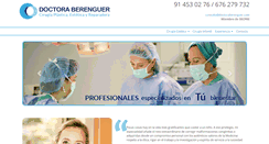 Desktop Screenshot of doctoraberenguer.com